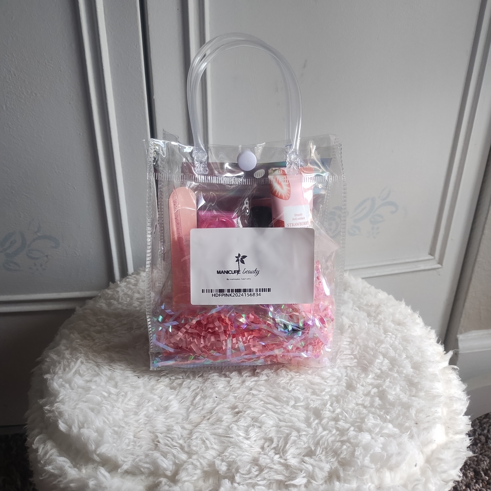 Pink Nail Tool Set